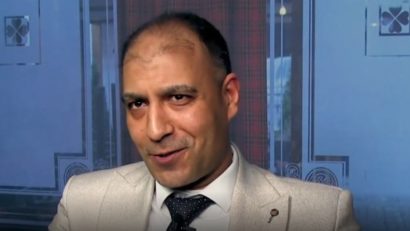 Tarik Abou (Egypt): The future of my children is here. They speak Romanian, Arabic, and English, and I think they will do well here.