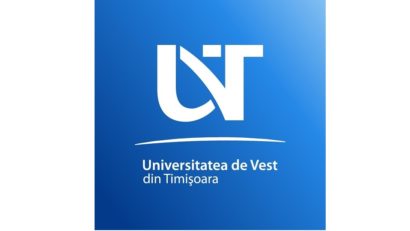 logo of the West University of Timişoara (photo: West University of Timişoara)