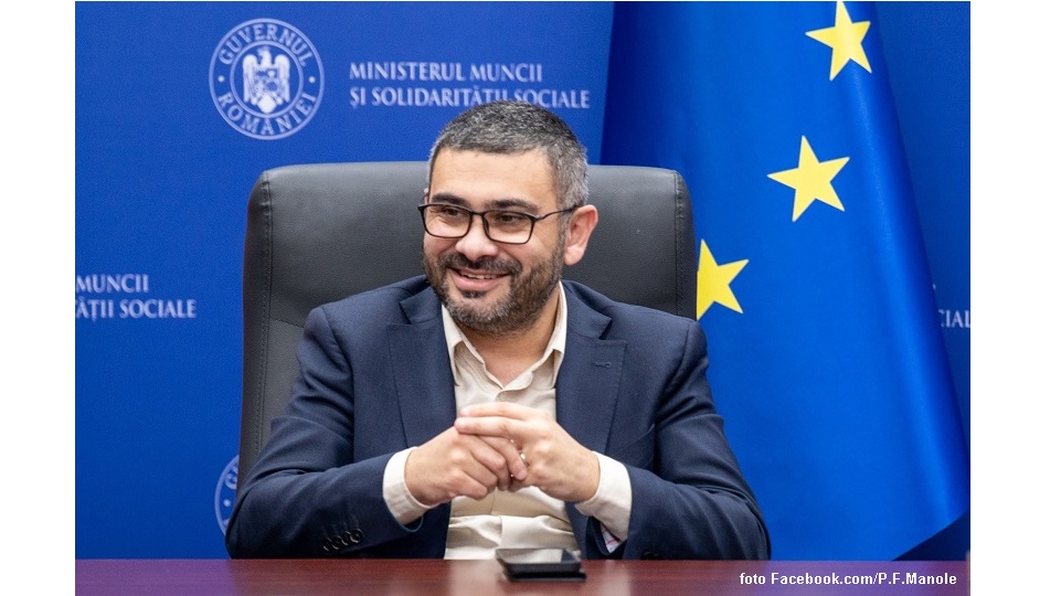 Minister Florin Manole (photo Facebook.com/P.F.Manole)